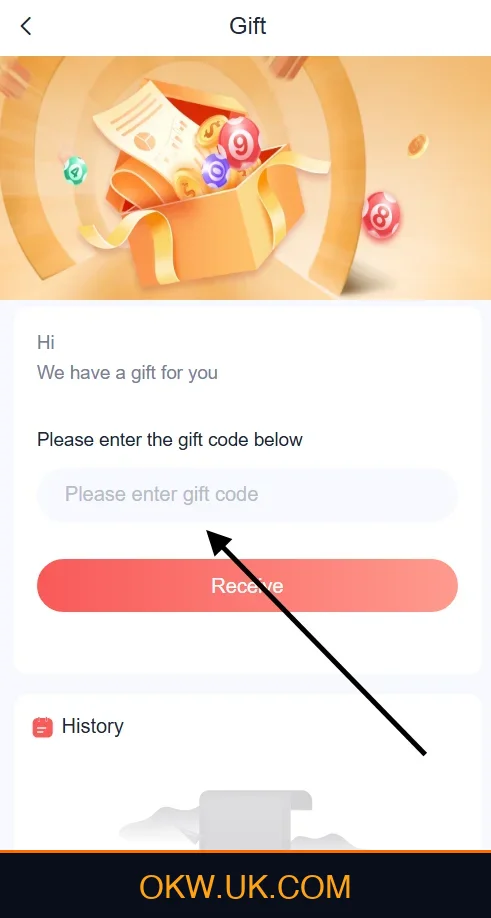 Enter Ok Win Gift Code to Claim Free Bonus